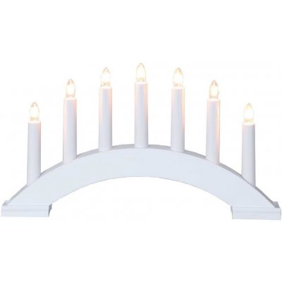 Eglo 410449 Vánoční svícen BEA 7xE10 3W 230V bílá EG410449 – Hledejceny.cz