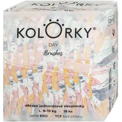 Kolorky Day Brushes EKO L 8-13 Kg 19 ks – Zboží Mobilmania