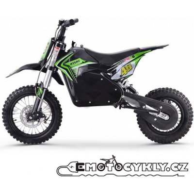 Xmotos MOTOCYKL ECO PITBIKE E-46 48V 1200W 15AH LI - 14/12 ZELENÁ | Zboží Auto