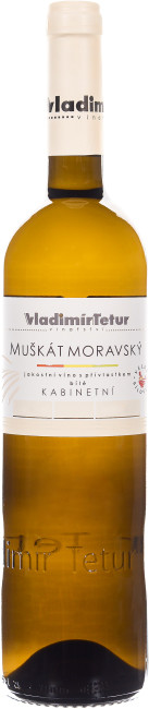 Vinařství Vladimír Tetur Muškát moravský 2022 0,75 l