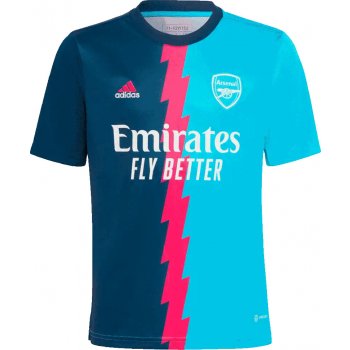 adidas Dětský předzápasový dres Arsenal FC 22/23 blankytný