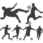 Kreativní svět Fotbal plastová šablona 14,5x14,5 cm – Hledejceny.cz