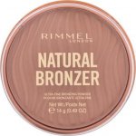 Rimmel London Natural Bronzer Ultra-Fine Bronzing Powder dlouhotrvající bronzer 003 Sunset 14 g – Hledejceny.cz