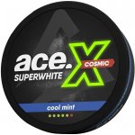 ACE X Cosmic Cool Mint 11,5 mg Slim 20 sáčků – Hledejceny.cz