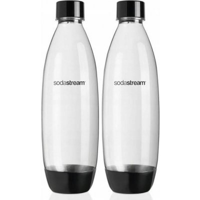 SodaStream TwinPack Fuse sada lahví, 2 kusy, 1 l, PET, černé - 8719128112749