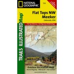 Flat tops NW Meeker Colorado turistická mapa GPS komp. NGS – Sleviste.cz