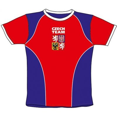 Fotbalový dres ČR Czech Team pánský - červený-modrý, L – Hledejceny.cz