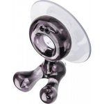 Koziol držák na zubní kartáček s přísavkou TOMMY, antracitový – Zboží Mobilmania