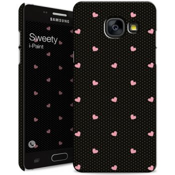 Pouzdro i-Paint Hard Case Sweety Samsung Galaxy A3 2017 černé