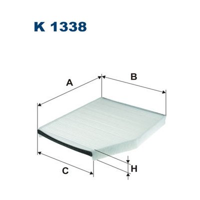 Filtr, vzduch v interiéru FILTRON K 1338 – Hledejceny.cz
