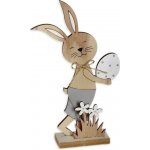 Zajíc dřevo 22,5cm natural – Hledejceny.cz