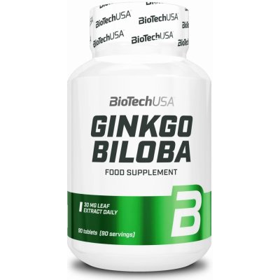 BioTech USA Ginkgo Biloba 90 tablet – Zboží Mobilmania