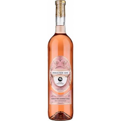 Vinařství Krist, Zweigeltrebe rosé Svatomartinské, jakostní, 2026, 0,75 l (holá láhev) – Hledejceny.cz