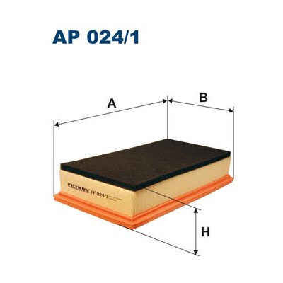 Vzduchový filtr FILTRON AP 024/1 – Hledejceny.cz