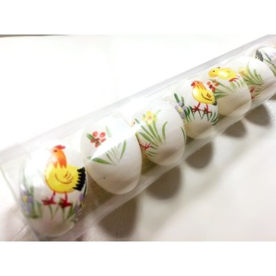 Vajíčka malá plastová v tubě se zvířátky 12 ks – Zboží Dáma