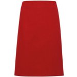 Premier Workwear Pracovní zástěra do pasu PR131 Red Pantone 200 70x50 cm