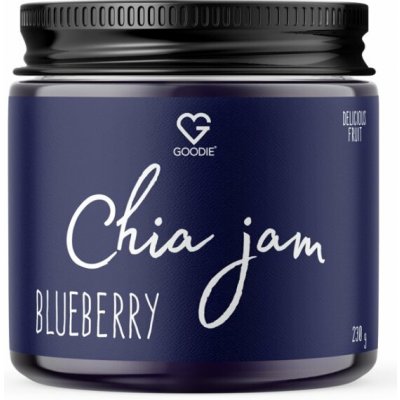 Goodie Chia Jam Borůvka - Blueberry 230 g – Sleviste.cz