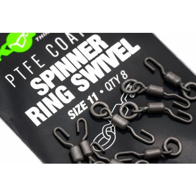 Korda Obratlík PTFE Spinner Ring Swivel vel.11 8ks – Zbozi.Blesk.cz