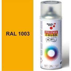 Schuller Eh'klar Prisma Color 91039 RAL 1003 Sprej žlutý lesklý 400 ml, odstín barva signální žlutá