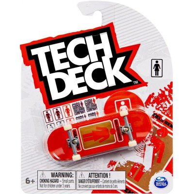 TechDeck Fingerboard GIRL NIELS BENNETT červená – Zboží Dáma