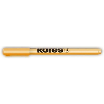 Zvýrazňovač Kores High Liner, 0,5-3,5 mm, klínový hrot, oranžový – Sleviste.cz