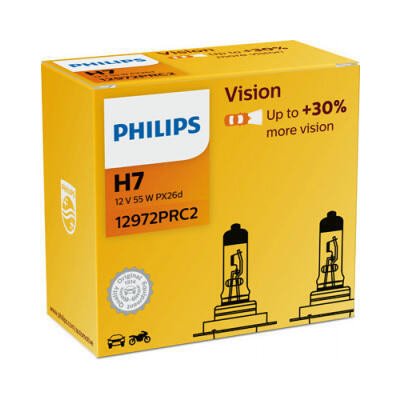 Philips H7 PX26d 12V,55W 2 ks – Zboží Mobilmania