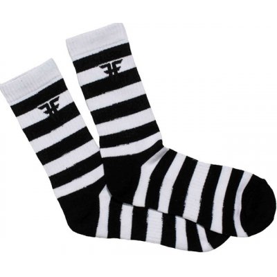 Fallen ponožky Trademark Striped Sock White-Black