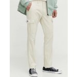 Tommy Jeans pánské krémové kalhoty DM0DM18940 – Zbozi.Blesk.cz
