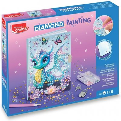 Sada Maped Creativ Diamond Painting Tajný deníček – Sleviste.cz