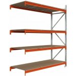 Majster Regál Longspan 250 x 185 x 80 4 police pozink oranžová – Zboží Dáma