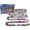 Auta, bagry, technika Lean Toys Sada kovových sportovních vozů Resoraks různých barev 48 kusů