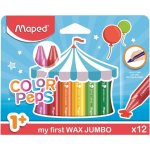 Maped Voskovky Color'Peps Wax Jumbo 12 barev – Zbozi.Blesk.cz