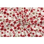 Bavlněné plátno - Vlčí mák – Hledejceny.cz