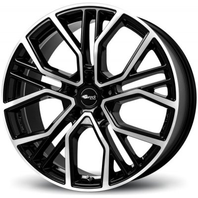 Brock B41 8,5x21 5x108 ET45 black polished