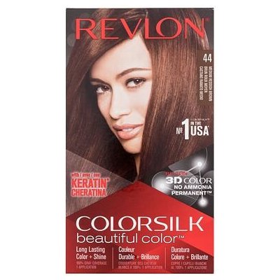 Revlon Colorsilk Beautiful Color barva na vlasy na barvené vlasy na všechny typy vlasů 44 Medium Reddish Brown 59,1 ml