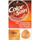 Color & Soin barva na vlasy 9N Medová blond 135 ml