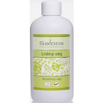 Saloos lněný olej lisovaný za studena 500 ml