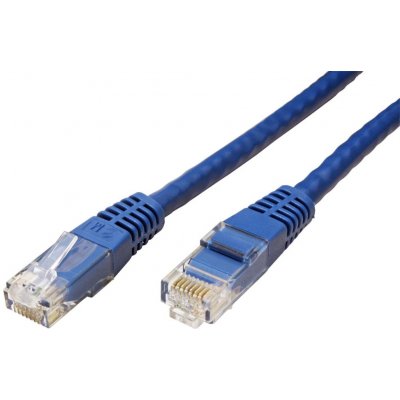 XtendLan PK_6UTP030blue patch, Cat6, UTP, 3m, modrý – Zboží Mobilmania