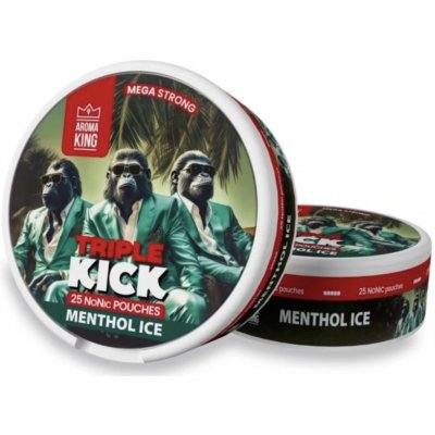 Aroma King NoNic sáčky Mentol Ice 20 mg 25 sáčků – Zboží Dáma Aroma King NoNic sáčky Mentol Ice 20 mg 25 sáčků – Zboží Dáma