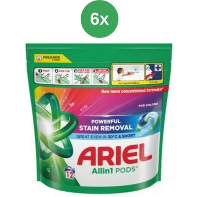 Ariel Color prací kapsle 6 x 12 PD – Zboží Mobilmania