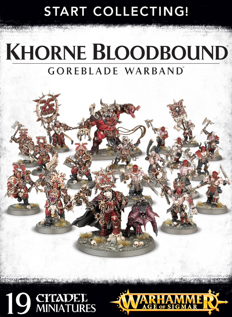 GW Warhammer Age of Sigmar Start Collecting! Goreblade Warband