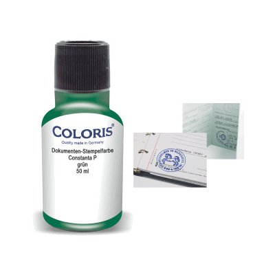 Coloris razítková barva Constanta P zelená 50 ml – Hledejceny.cz