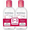 Kosmetická sada Bioderma Sensibio H2O micelární voda 2 x 500 ml dárková sada