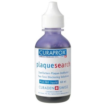 Curaprox PCA 260 roztok na identifikaci plaku, 60 ml