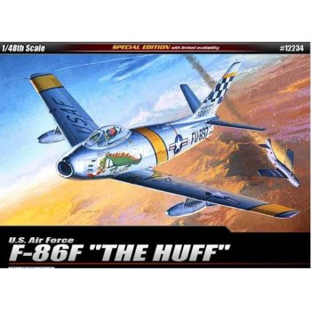 Academy Model Kit letadlo 12234 F 86F HUFF 1:48