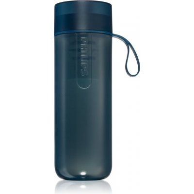 Philips AquaShield Filtrační lahev GoZero Fitness AWP2712 dark blue 590 ml – Zboží Mobilmania