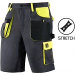 Procera PROWORK STRETCH SK Pracovní kraťasy šedo/žluté – Hledejceny.cz
