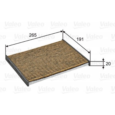 Filtr, vzduch v interiéru VALEO 701028 – Hledejceny.cz