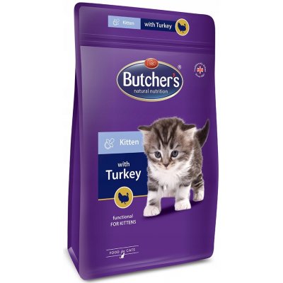 Butcher's Cat Pro Series Kitten s krůtou 0,8 kg – Zboží Mobilmania