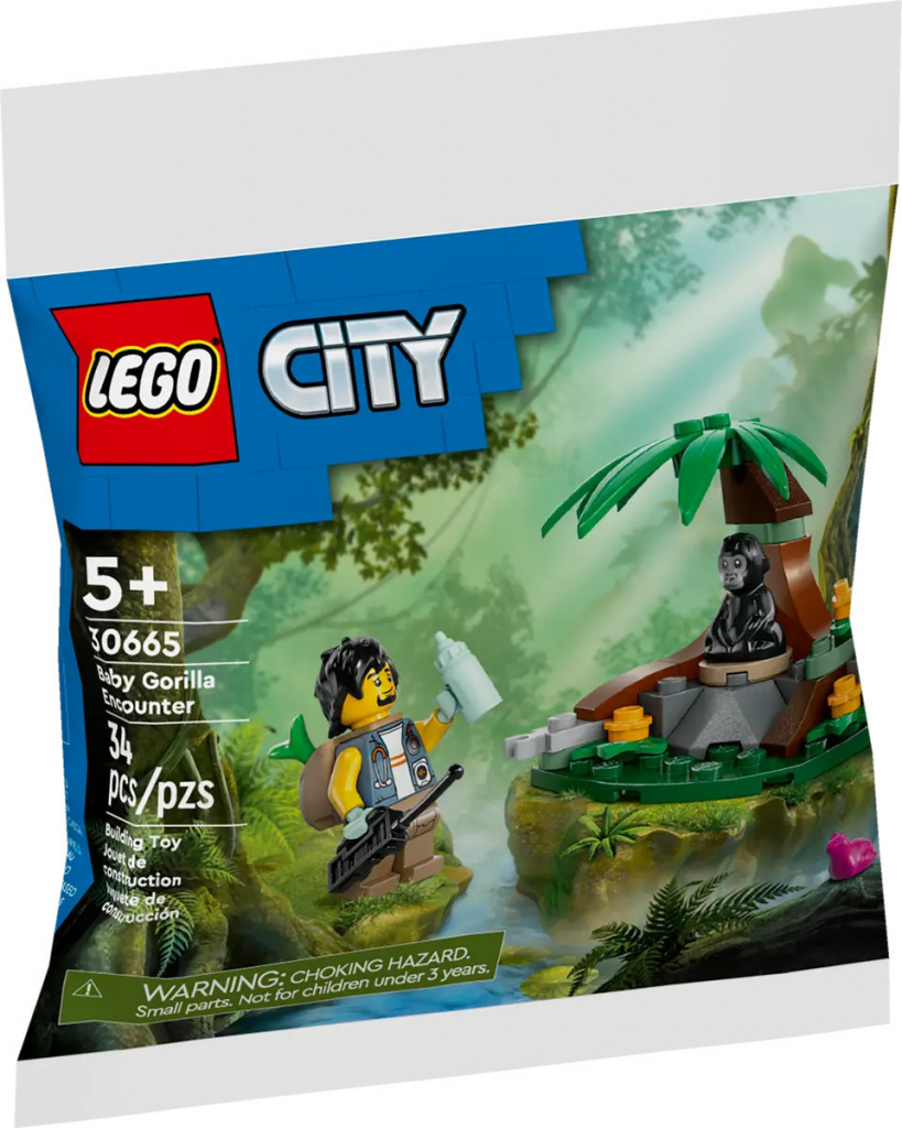 LEGO® 30665 Setkání s mládětem gorily